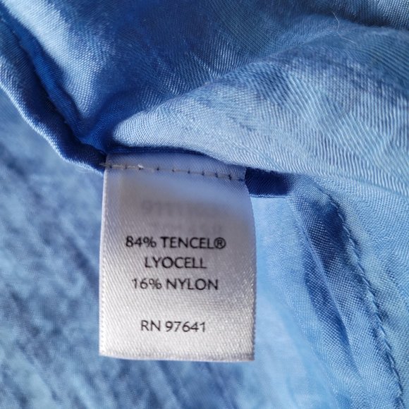 Button Blouse Crinkle Blouse J.Jill - Picture 3 of 5